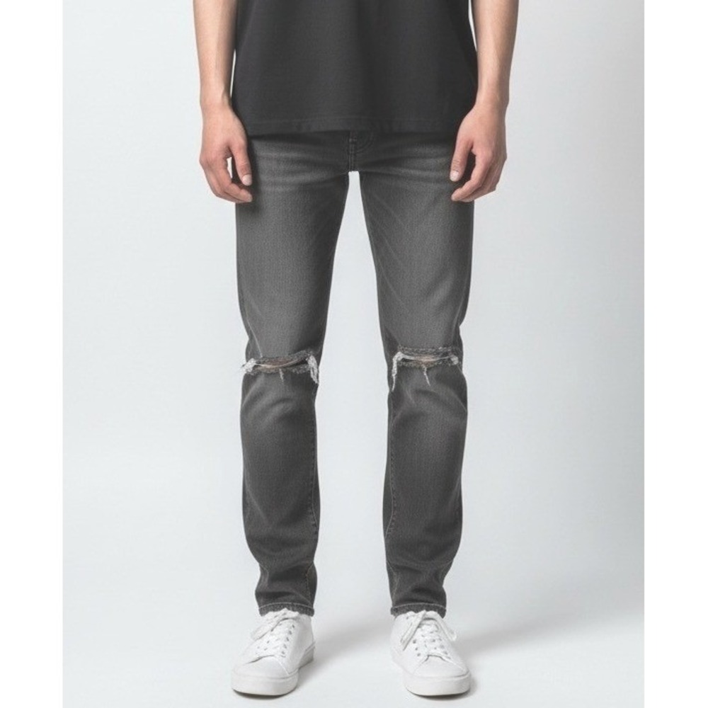 Rail Jeans Stretch Skinny Distressed Jeans Gray Mens‎ 32x32 Nordstrom Low Rise